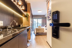 Studios no melhor ponto de Moema Garagem lazer e Metrô perto WIFI grátis